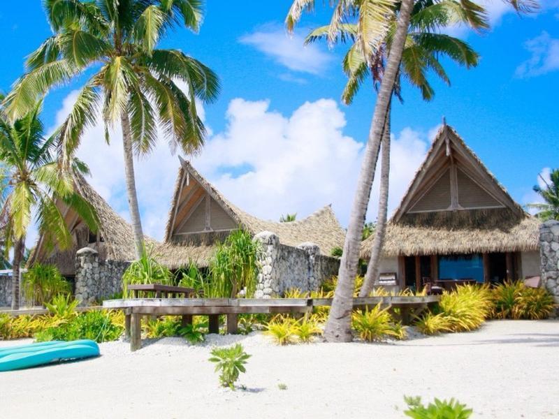 Aitutaki Escape Hotel Arutanga Bagian luar foto