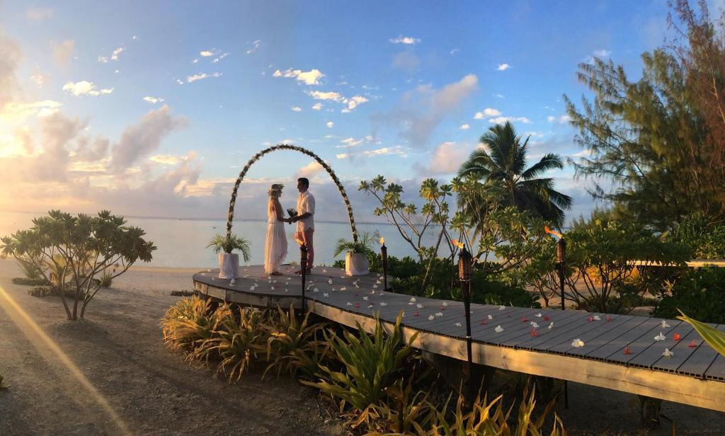 Aitutaki Escape Hotel Arutanga Bagian luar foto